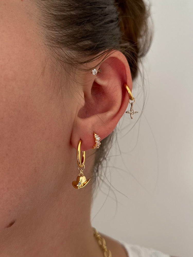 Jolene Earring Charm in Gold